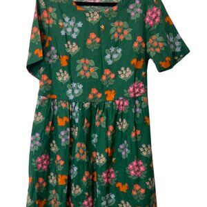 Princess Highway Mini Smock Dress, Size 18